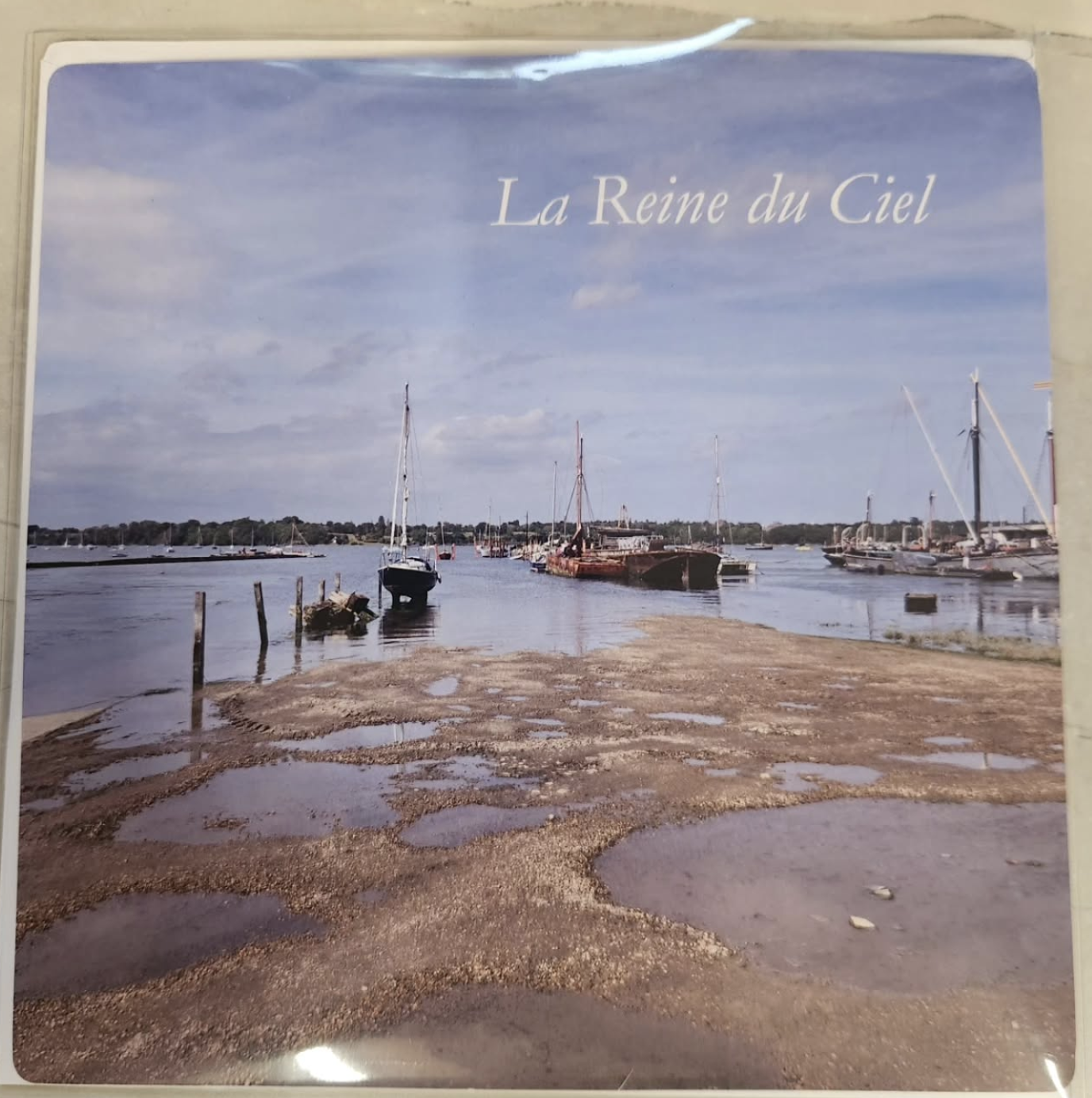 La Reine du Ciel record with landscape photo insert